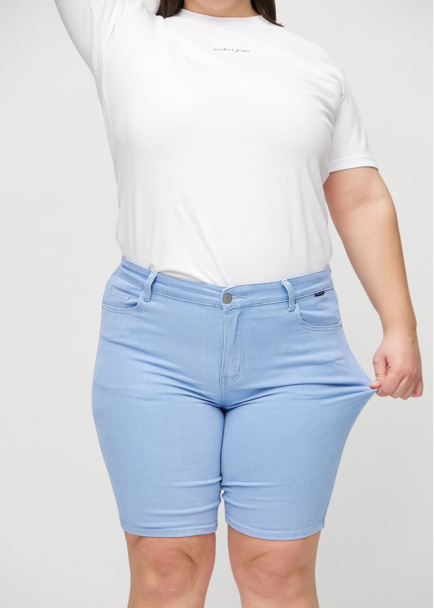 Perfect Shorts - Mellem - Skinny - Skies™