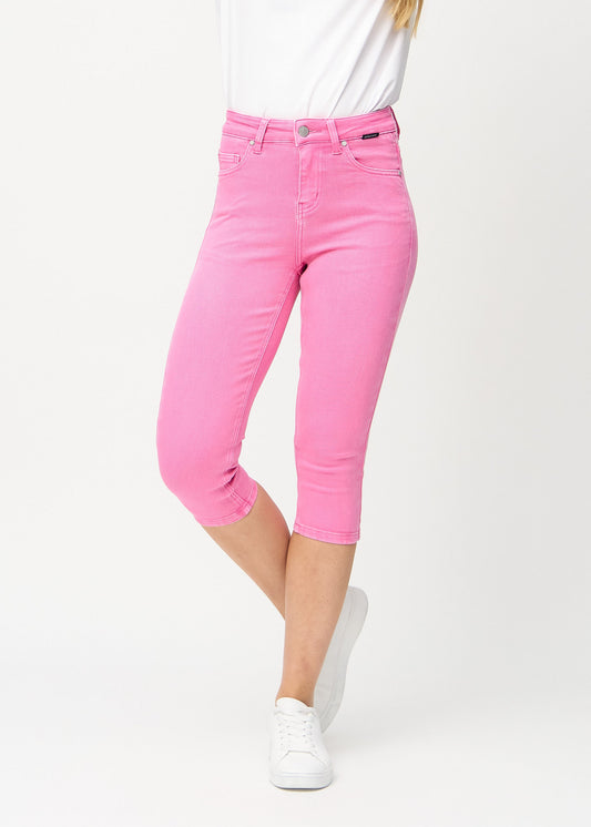 Perfect Capribukser - Skinny - Flamingos™