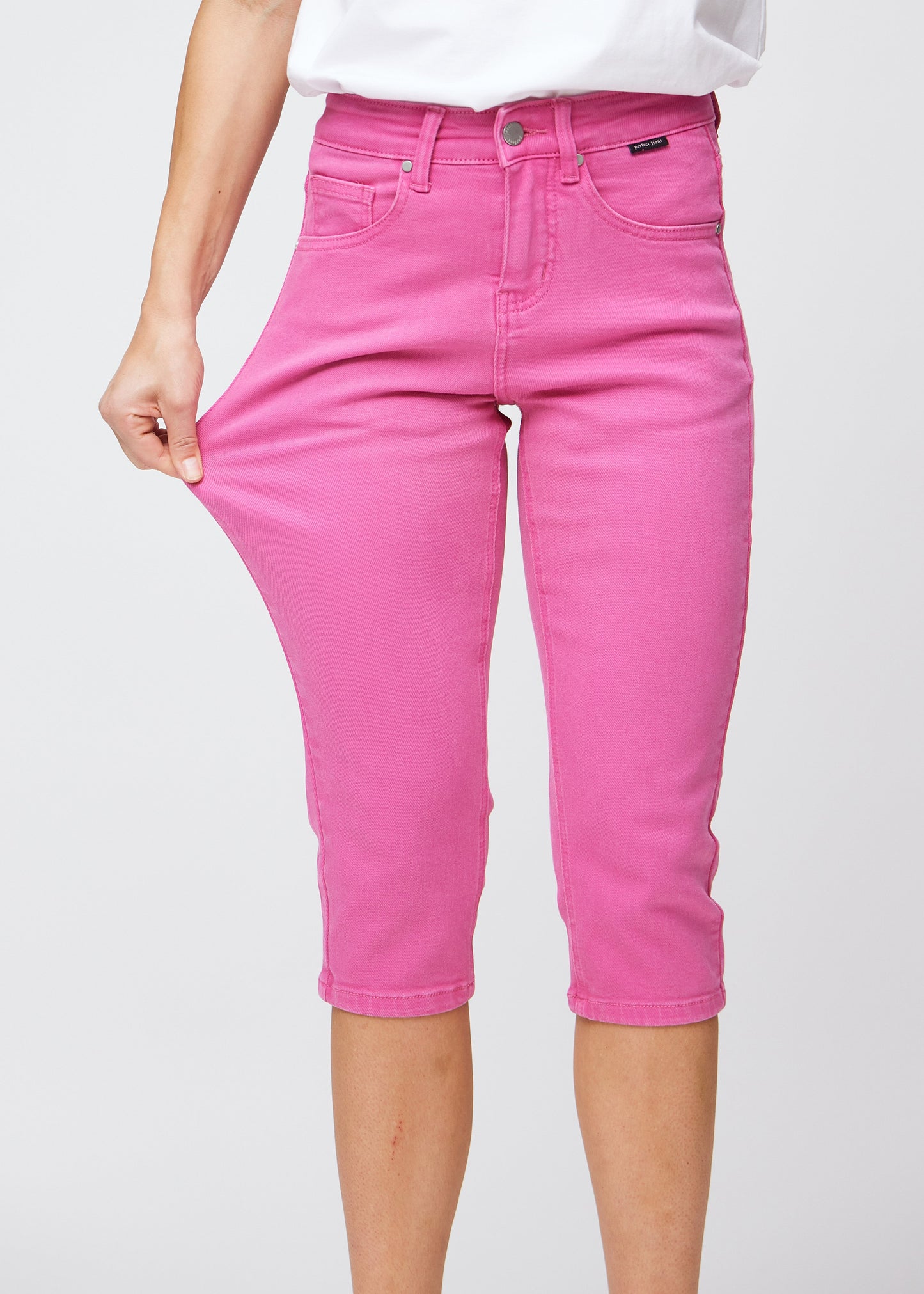 Perfect Capribukser - Slim - Flamingos™