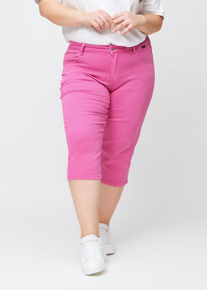 Perfect Capribukser - Slim - Flamingos™