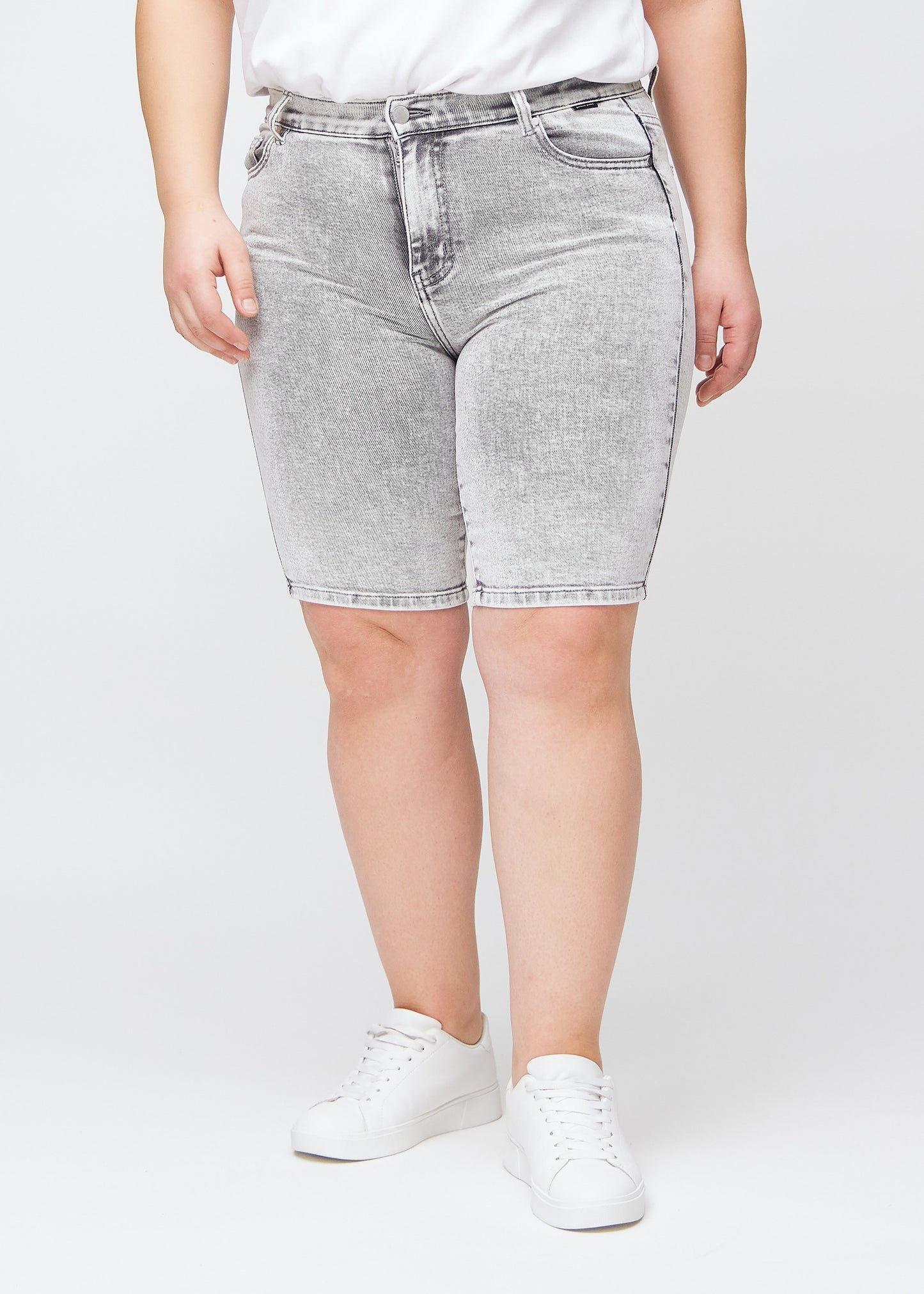 Perfect Shorts - Mellem - Skinny - Ashes™