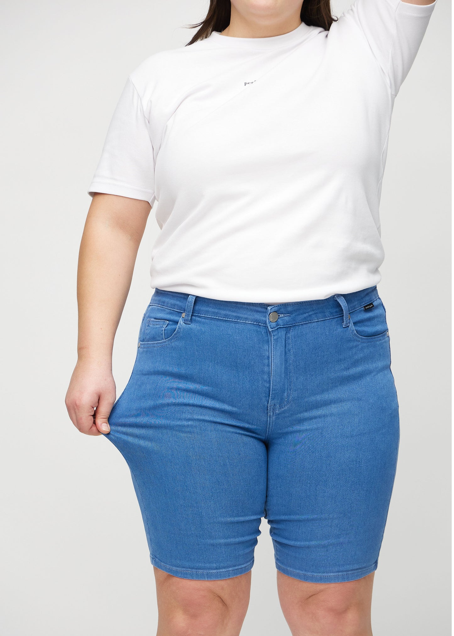 Perfect Shorts - Mellem - Skinny - Geraniums™